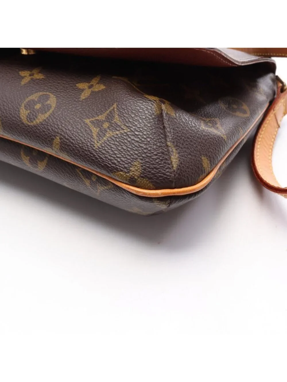 Louis Vuitton Shoulder Bag Musette Tango Short Strap Canvas Leather